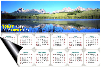 2026 Magnetic Calendar - Calendar Magnets - Today is My Lucky Day - Edition #15