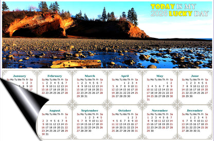 2026 Magnetic Calendar - Calendar Magnets - Today is My Lucky Day (Shepholdy Bay)