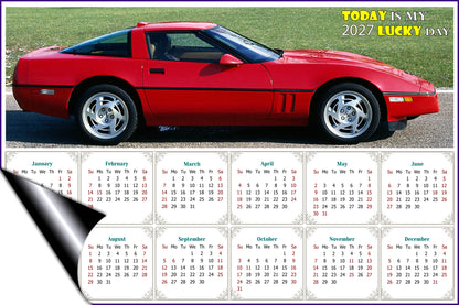 2027 Magnetic Calendar - Calendar Magnets - Today is my Lucky Day - Edition #46