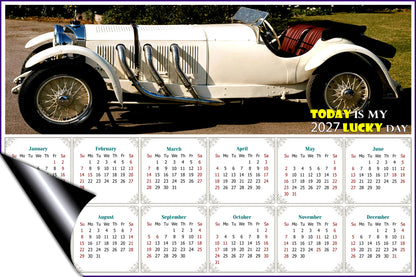 2027 Magnetic Calendar - Calendar Magnets - Today is my Lucky Day - Edition #50