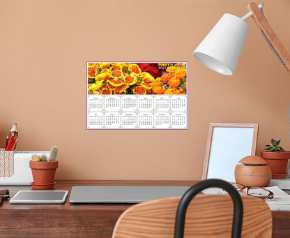 2027 Peel & Stick Calendar - Today is my Lucky Day - Removable, Repositionable - 013 (9"x 6")