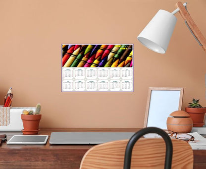 2027 Peel & Stick Calendar - Today is my Lucky Day - Removable, Repositionable - 042 (9"x 6")