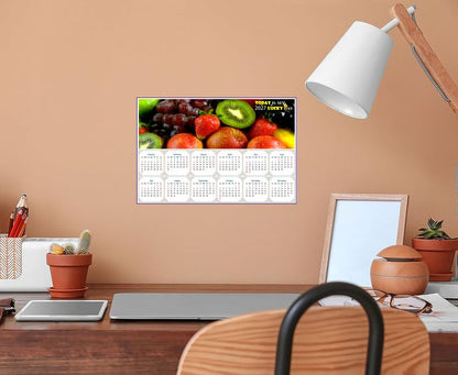 2027 Peel & Stick Calendar - Today is my Lucky Day - Removable, Repositionable - 040 (9"x 6")