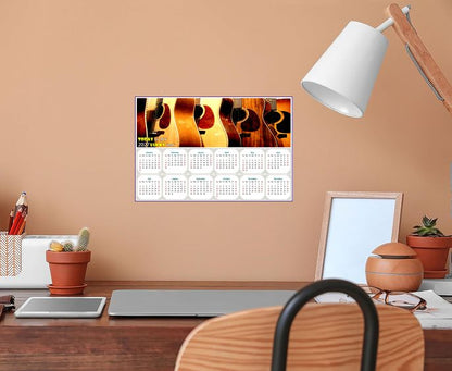 2027 Peel & Stick Calendar - Today is my Lucky Day - Removable, Repositionable - 043 (9"x 6")