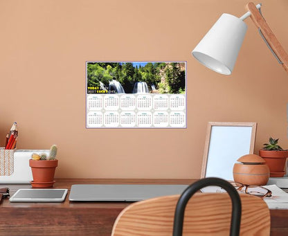 2027 Peel & Stick Calendar - Today is my Lucky Day - Removable, Repositionable - 030 (9"x 6")
