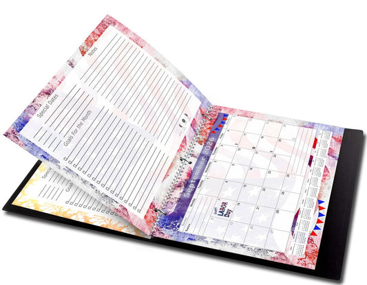 2026 - 2027 Academic Year 12 Months Student Calendar 3-Ring Binder(Edition #03)