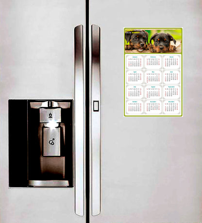 2026 Magnetic Calendar - Today is My Lucky Day (Fade, Tear, and Water Resistant)- Dogs Themed 04