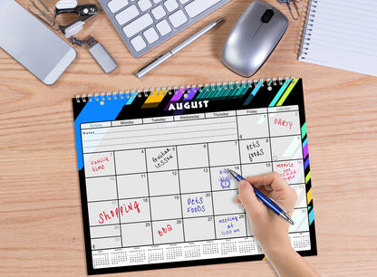 2026 - 2027 Academic Year 12 Months Student Calendar 3-Ring Binder (Edition #012)