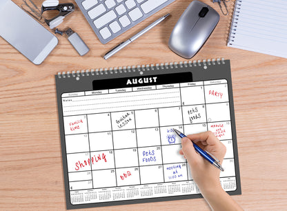 2026 - 2027 Academic Year 12 Months Student Calendar 3-Ring Binder (Edition #023)