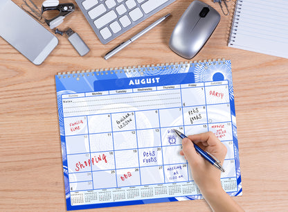 2026 - 2027 Academic Year 12 Months Student Calendar 3-Ring Binder (Edition #013)