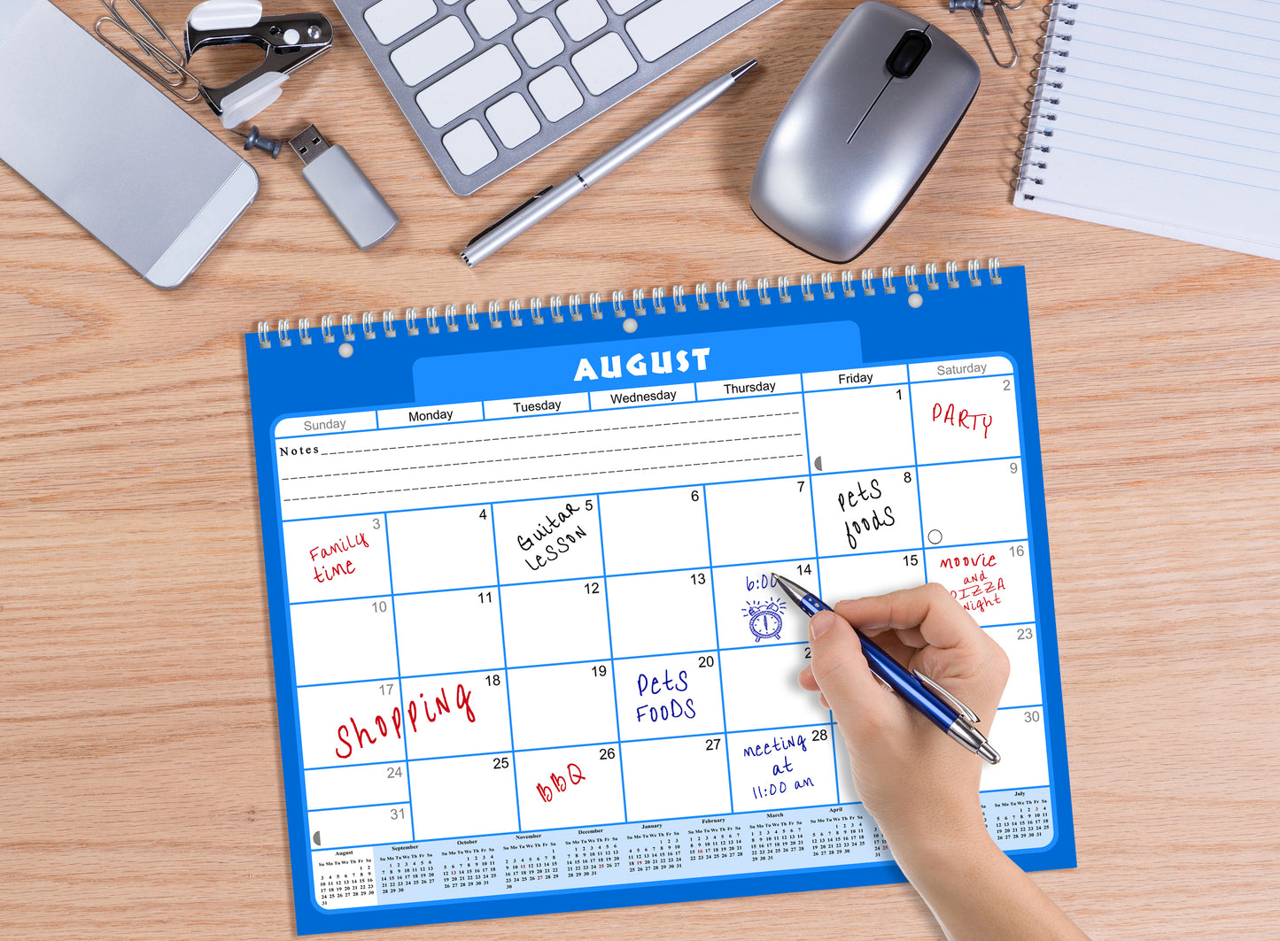 2026 - 2027 Academic Year 12 Months Student Calendar 3-Ring Binder (Edition #04)