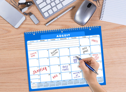 2026 - 2027 Academic Year 12 Months Student Calendar 3-Ring Binder (Edition #04)