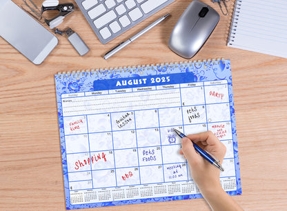 2025 - 2026 Academic Year 12 Months Student Calendar 3-Ring Binder (Edition #024)