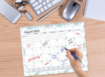 2025 - 2026 Academic Year 12 Months Student Calendar 3-Ring Binder (Edition #01)