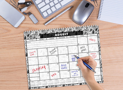 2026 - 2027 Academic Year 12 Months Student Calendar 3-Ring Binder (Edition #010)