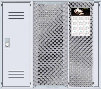 2026 Magnetic Calendar - Today is My Lucky Day (Fade, Tear, and Water Resistant)- Dogs Themed 018