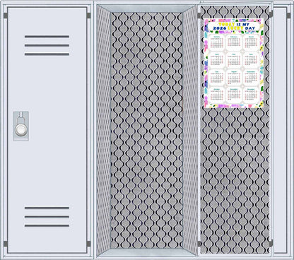 2026 Magnetic Calendar - Calendar Magnets - Today is my Lucky Day - (Fade, Tear, and Water Resistant) - Themed 015