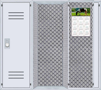 2026 Magnetic Calendar - Calendar Magnets - Today is my Lucky Day - (Fade, Tear, and Water Resistant) - Horses Themed 020
