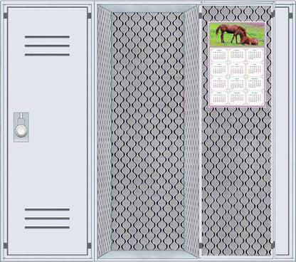 2026 Magnetic Calendar - Calendar Magnets - Today is my Lucky Day - (Fade, Tear, and Water Resistant) - Horses Themed 019