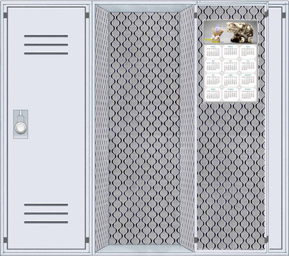 2026 Magnetic Calendar - Today is My Lucky Day (Fade, Tear, and Water Resistant)- Cat Themed 025