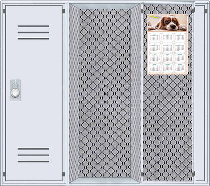 2026 Magnetic Calendar - Today is My Lucky Day (Fade, Tear, and Water Resistant)- Dogs Themed 01