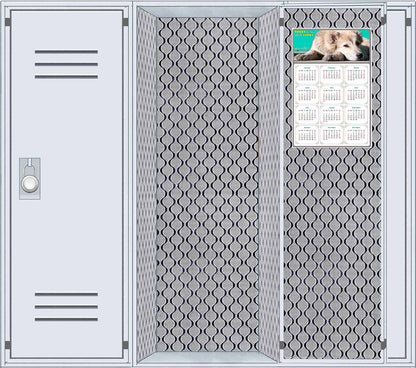 2026 Magnetic Calendar - Today is My Lucky Day (Fade, Tear, and Water Resistant)- Dogs Themed 015