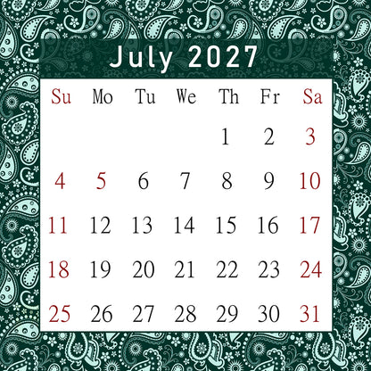 2027 CD-Style Desk Calendar 12 Months Calendar / Planner / Desk Calendar With CD Case Stand, Office Decor, Christmas Gifts (Edition #21)