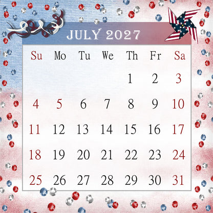 2027 CD-Style Desk Calendar 12 Months Calendar / Planner / Desk Calendar With CD Case Stand, Office Decor, Christmas Gifts (Edition #26)