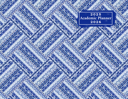 2025-2026 Student Academic Planner Calendar - School College Weekly Agenda #07