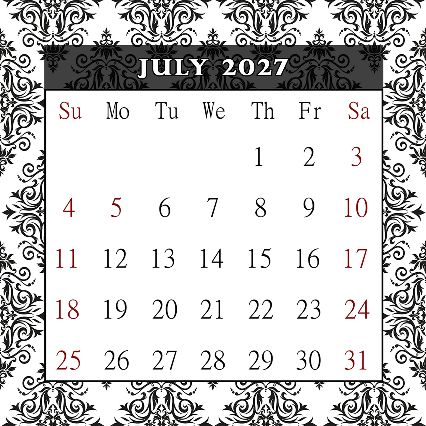 2027 CD-Style Desk Calendar 12 Months Calendar / Planner / Desk Calendar With CD Case Stand, Office Decor, Christmas Gifts (Edition #08)