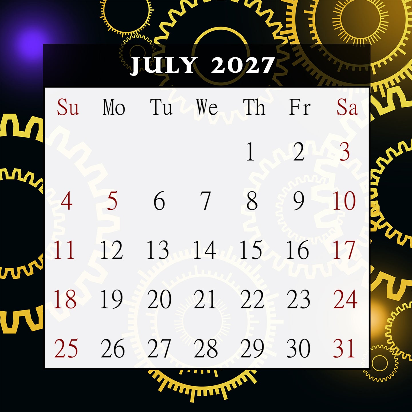 2027 CD-Style Desk Calendar 12 Months Calendar / Planner / Desk Calendar With CD Case Stand, Office Decor, Christmas Gifts (Edition #09)