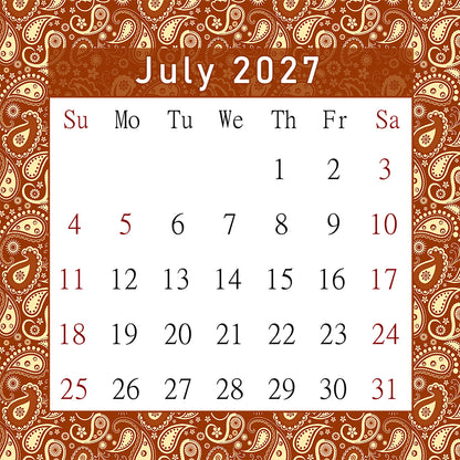 2027 CD-Style Desk Calendar 12 Months Calendar / Planner / Desk Calendar With CD Case Stand, Office Decor, Christmas Gifts (Edition #20)