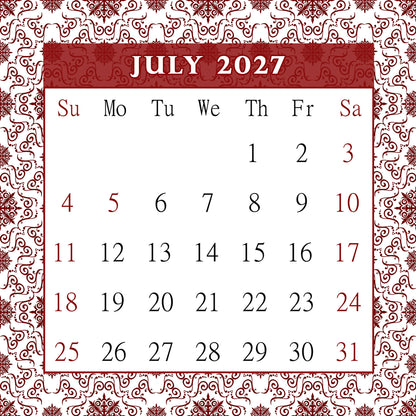 2027 CD-Style Desk Calendar 12 Months Calendar / Planner / Desk Calendar With CD Case Stand, Office Decor, Christmas Gifts (Edition #14)