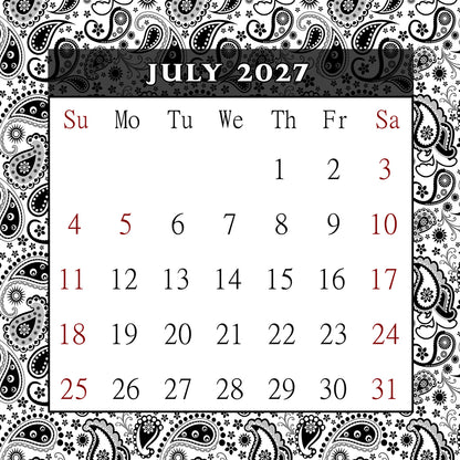 2027 CD-Style Desk Calendar 12 Months Calendar / Planner / Desk Calendar With CD Case Stand, Office Decor, Christmas Gifts (Edition #11)