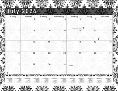 2024-2025 Magnetic/Desk Calendar - Desktop/Wall Calendar/Planner - (Edition #08)