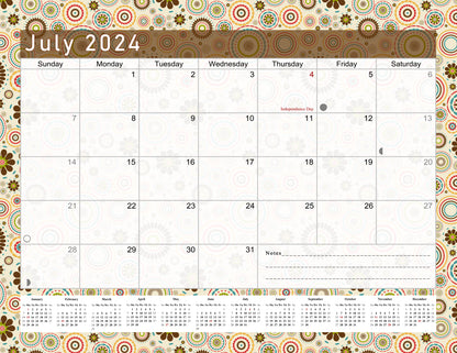 2024-2025 Magnetic/Desk Calendar - Desktop/Wall Calendar/Planner - (Edition #20)