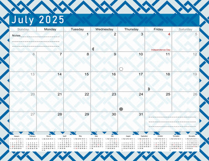 2025 Monthly Desktop/Wall Calendar/Planner - Habit Tracker - (Edition #04)