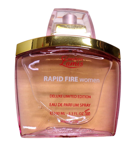 Creaton Lamis Rapid Fire Women 3.3 oz. Eau De Perfume Sprey