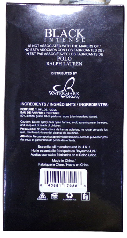 Black Intense for Man EAU DE PARFUME 1.0 oz