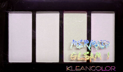 KleanColor Mermaid Cleam 1, 2 prismatic Hightlighter Palette 10 g. Set