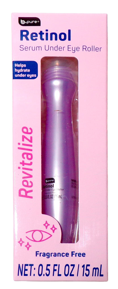 b pure Retinol Serum Under Eye Roller - Revitalize & Collagen 0.5 oz. (Set of 2)