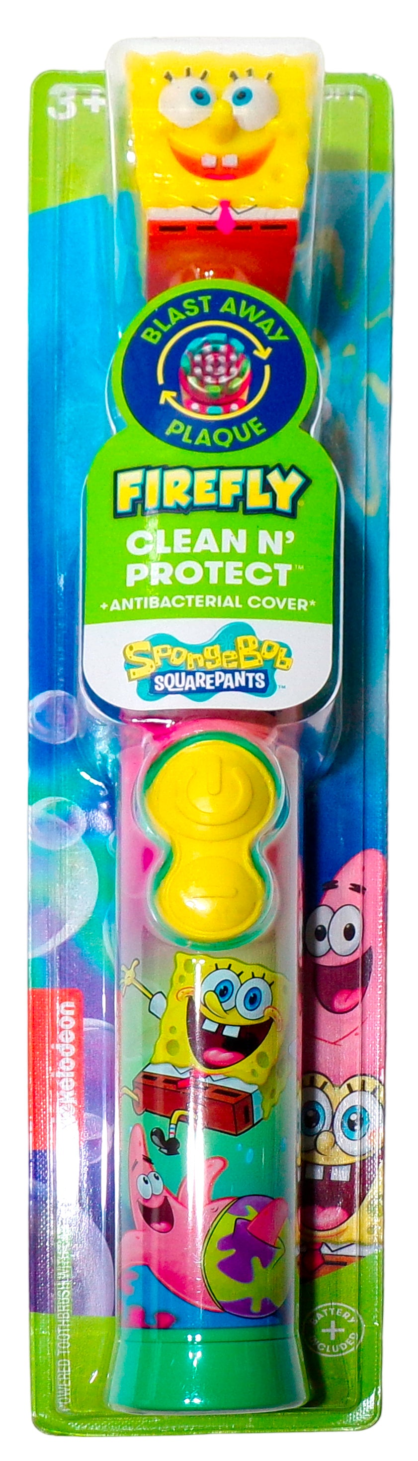 Firefly Clean N' Protect Spongebob Power Toothbrushes