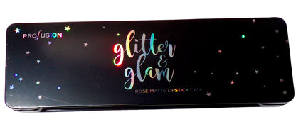 Profusion Glitter & Glam Plum & Rose Matte Lipstick Palette (Set of 2)
