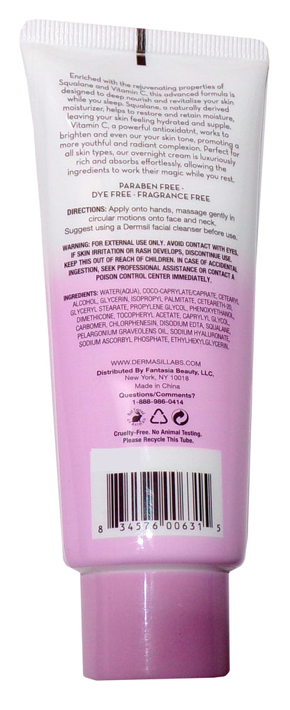 Dermasil Labs Daily Day Cream and Night Cream Oil Free Rose Water Vitamin E, C