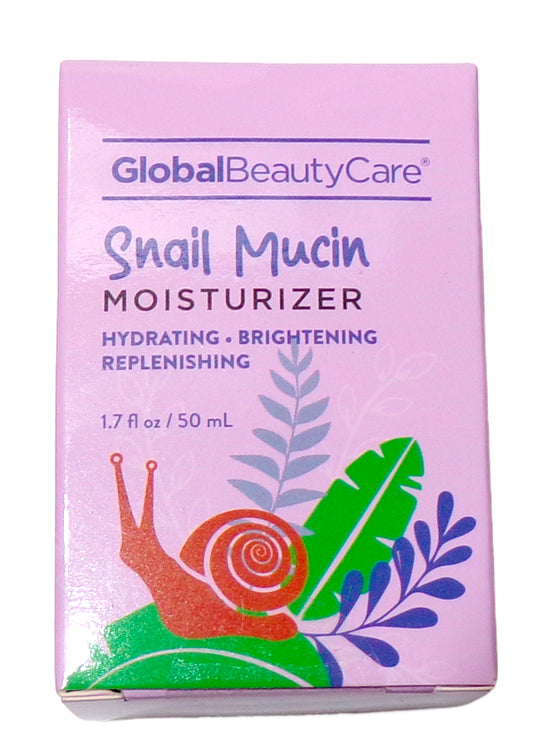 Global Beauty Care Snail Mucin Serum & Moisturizer. Hydrating 1,7oz