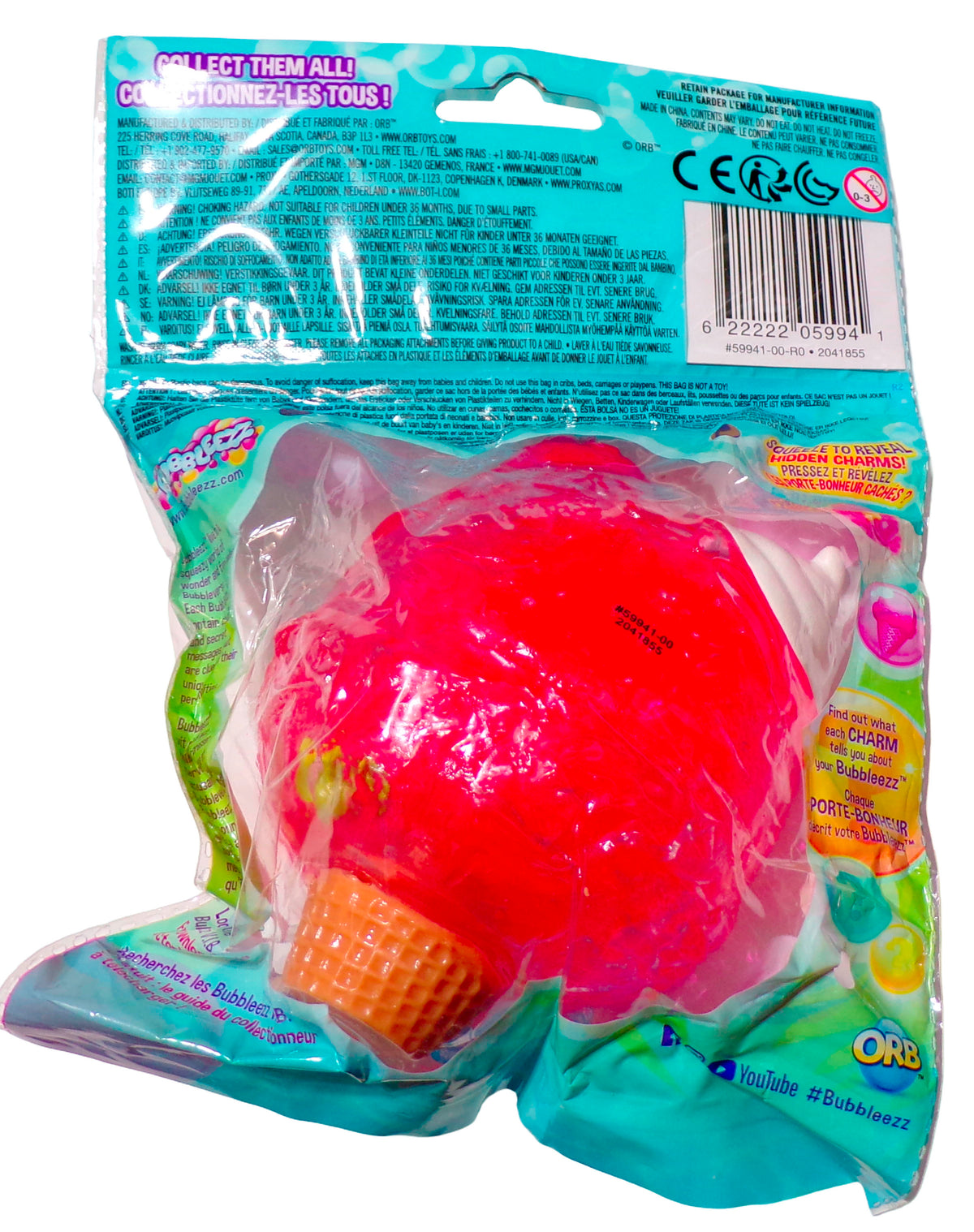 ORB Bubbleezz Ultra Series - Ice Cream Bear