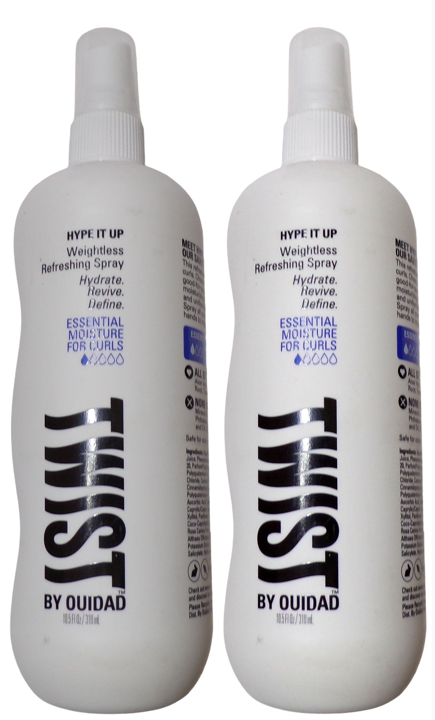 TWIST By Ouidad Essential Moisture for Curls 10.5 Oz (Set of 2)