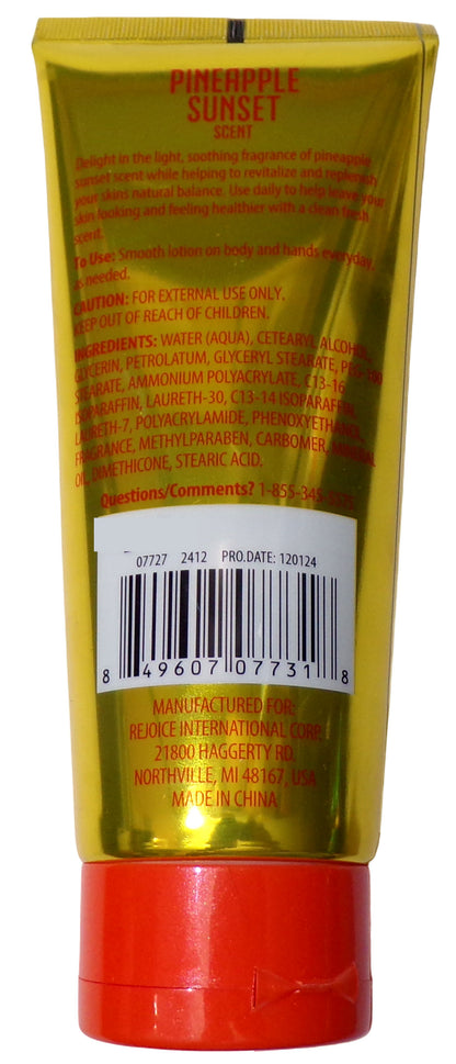 Spa Luxury Pineapple Sunset Ultimate Moisture - Body Lotion 5.5oz Set