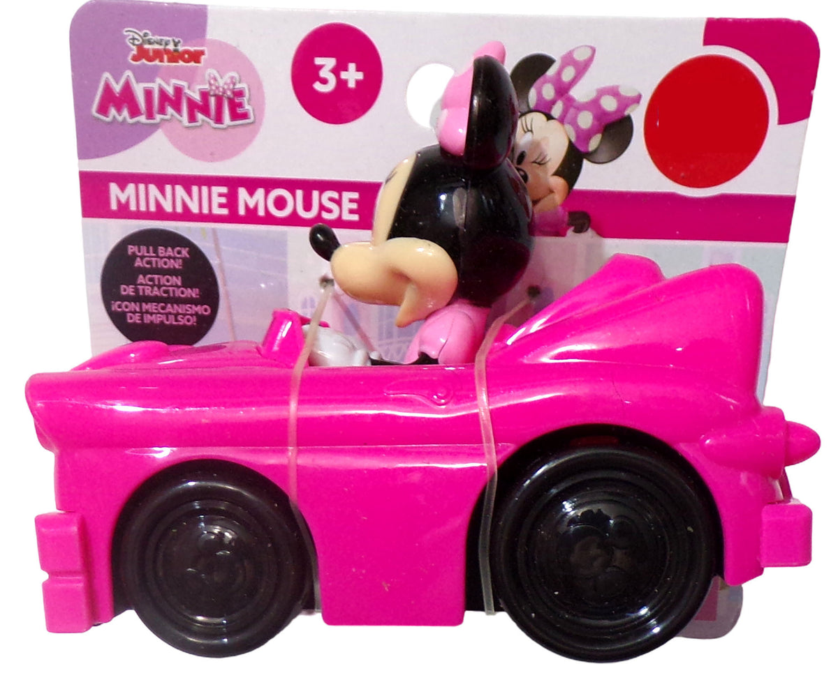 Disney Junior Pull-Back Cars – Mickey & Minnie Mouse (Set of 2)