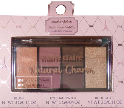 Marie Claire Paris Smokey Delight & Natural Charm Palette (Set of 2)